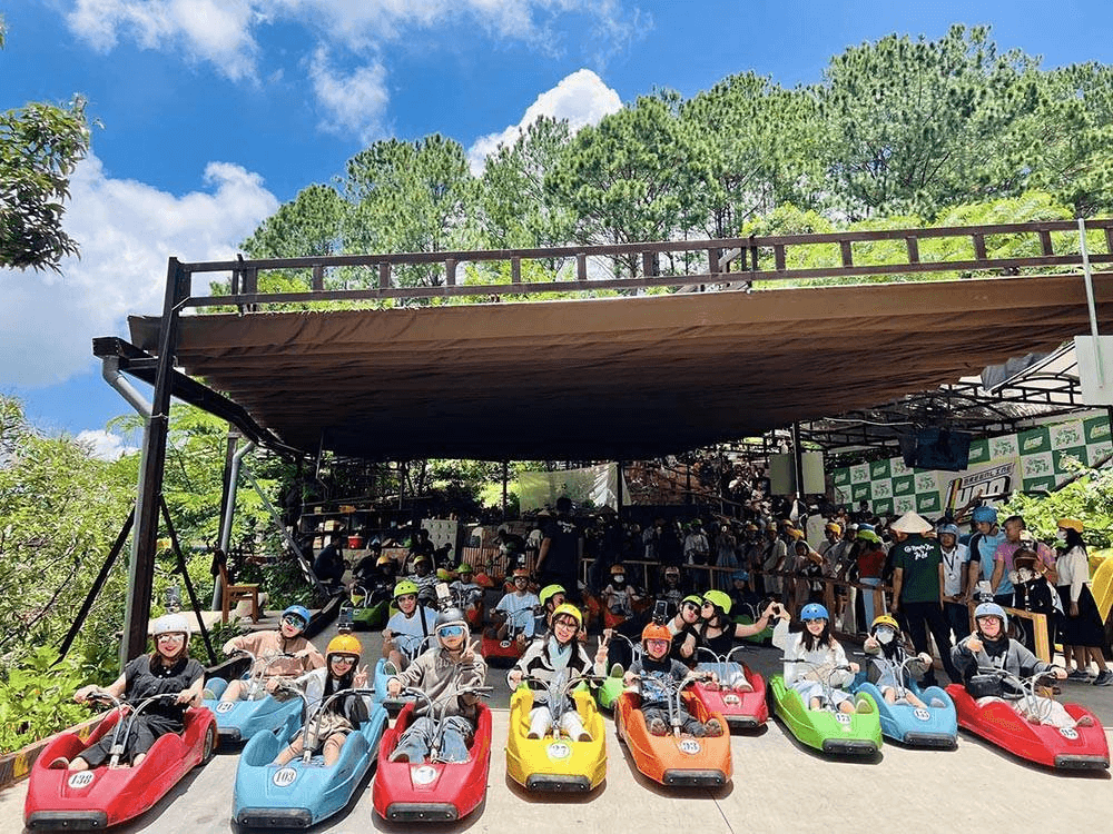 Da Lat Mario Kart in real-life